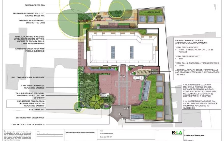 Site plan – Newton Road