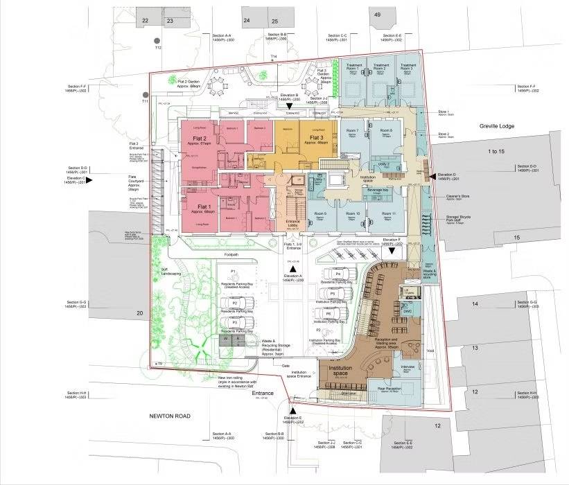 Site plan Newton Road#