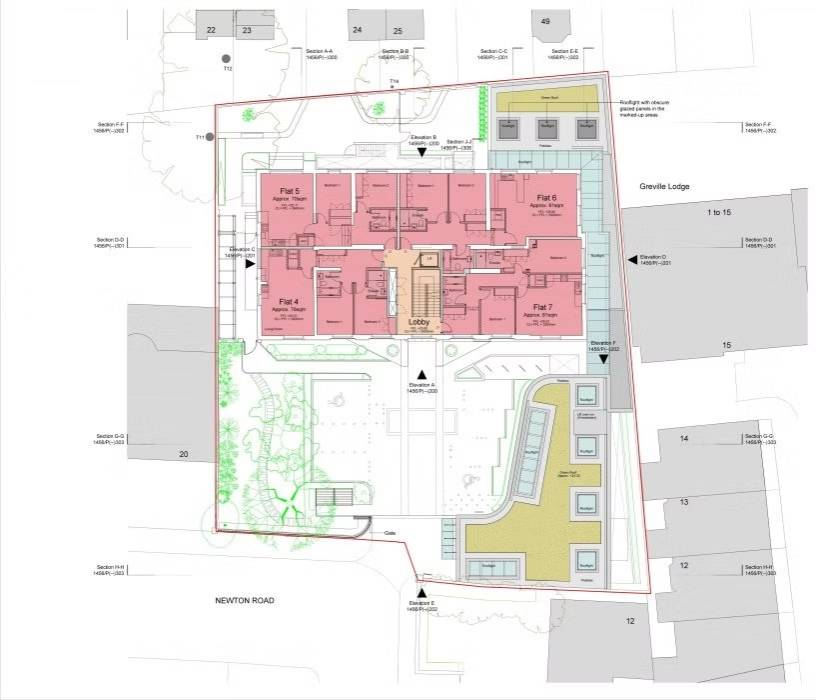 Site plan Newton Road#