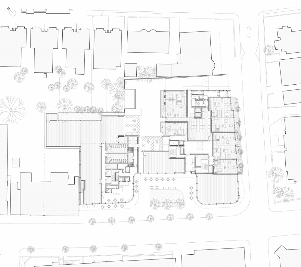 Site plan YMCA Wimbledon#