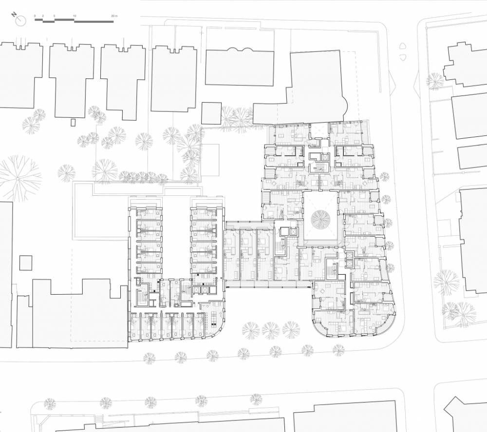 Site plan YMCA Wimbledon#