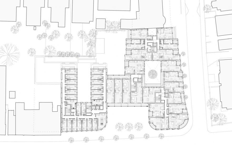 Site plan – YMCA Wimbledon
