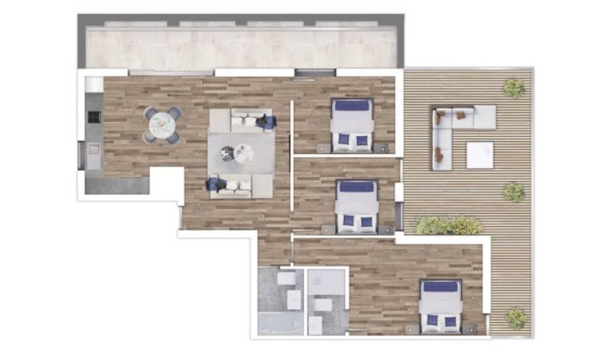 Plans Dolphin Bridge House