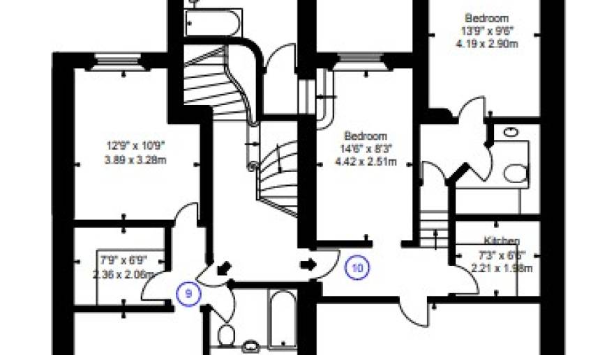Plans 1-3 Clanricarde Gardens