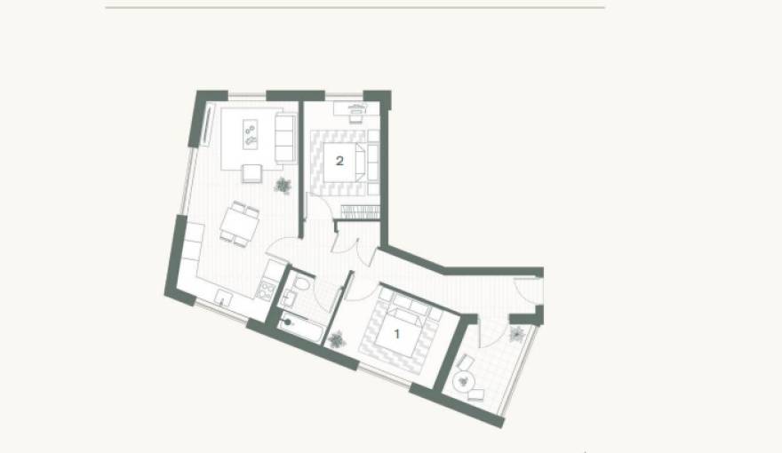 Plans Athena Apartments