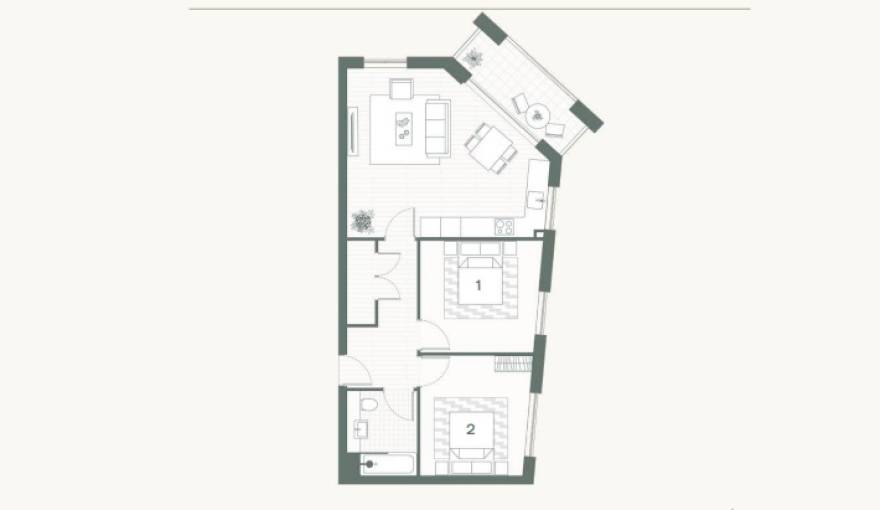 Plans Athena Apartments