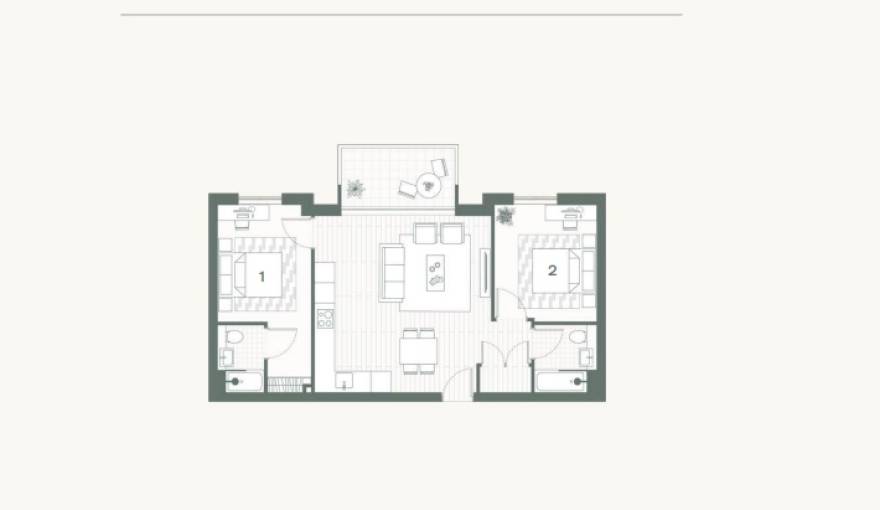 Plans Athena Apartments