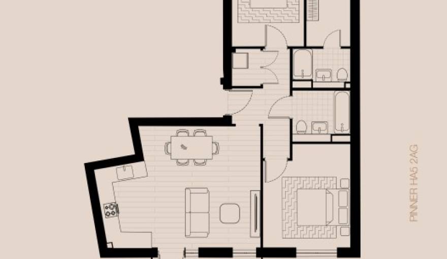 Plans Pinner Place, HA5