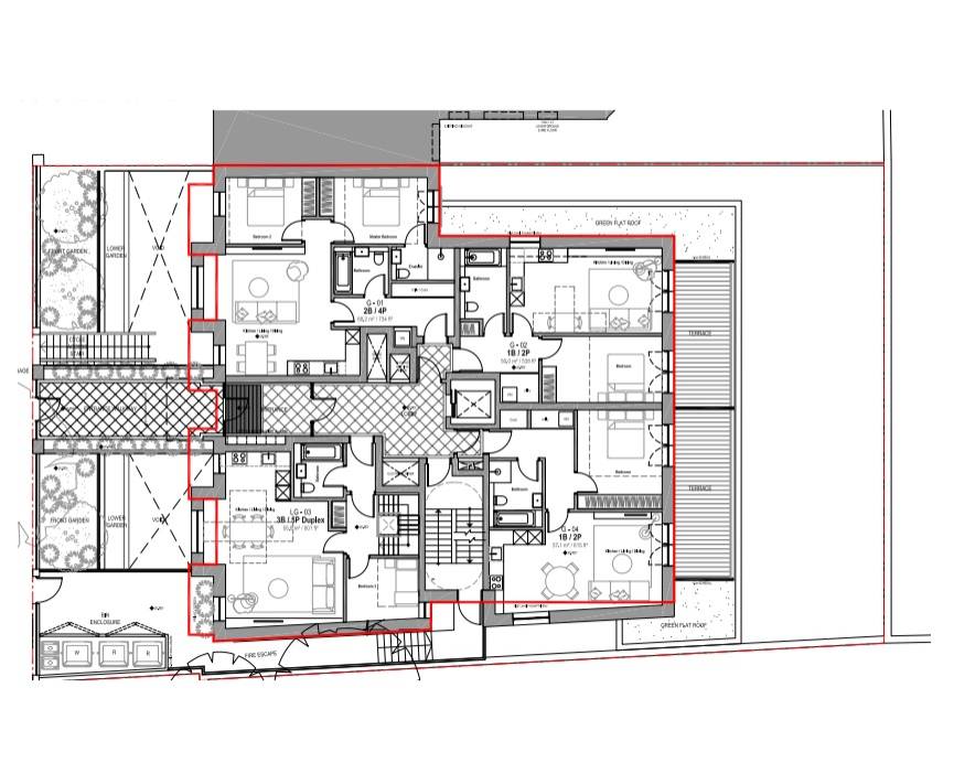 Site plan 61 Widley Road#