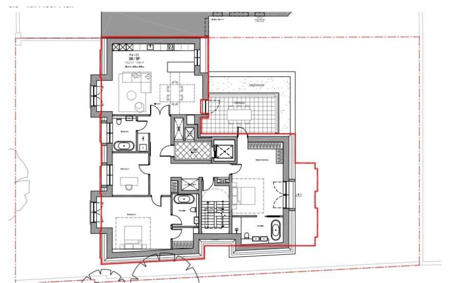 Site plan – 61 Widley Road