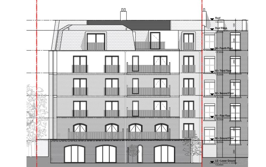 Site plan – 61 Widley Road