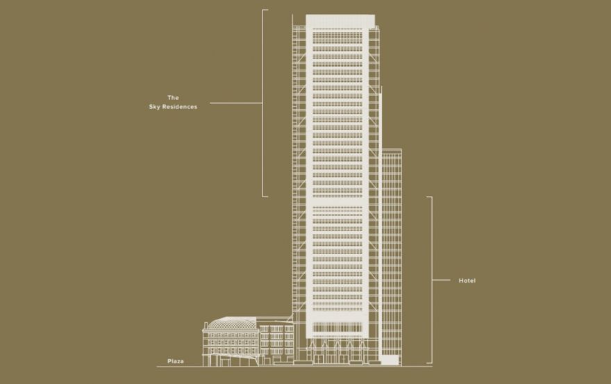 Site plan – One Bishopsgate Plaza