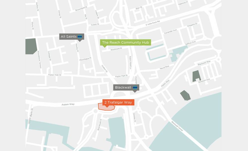 Site plan Two Trafalgar Way#