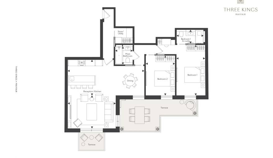 Plans Three Kings Mayfair