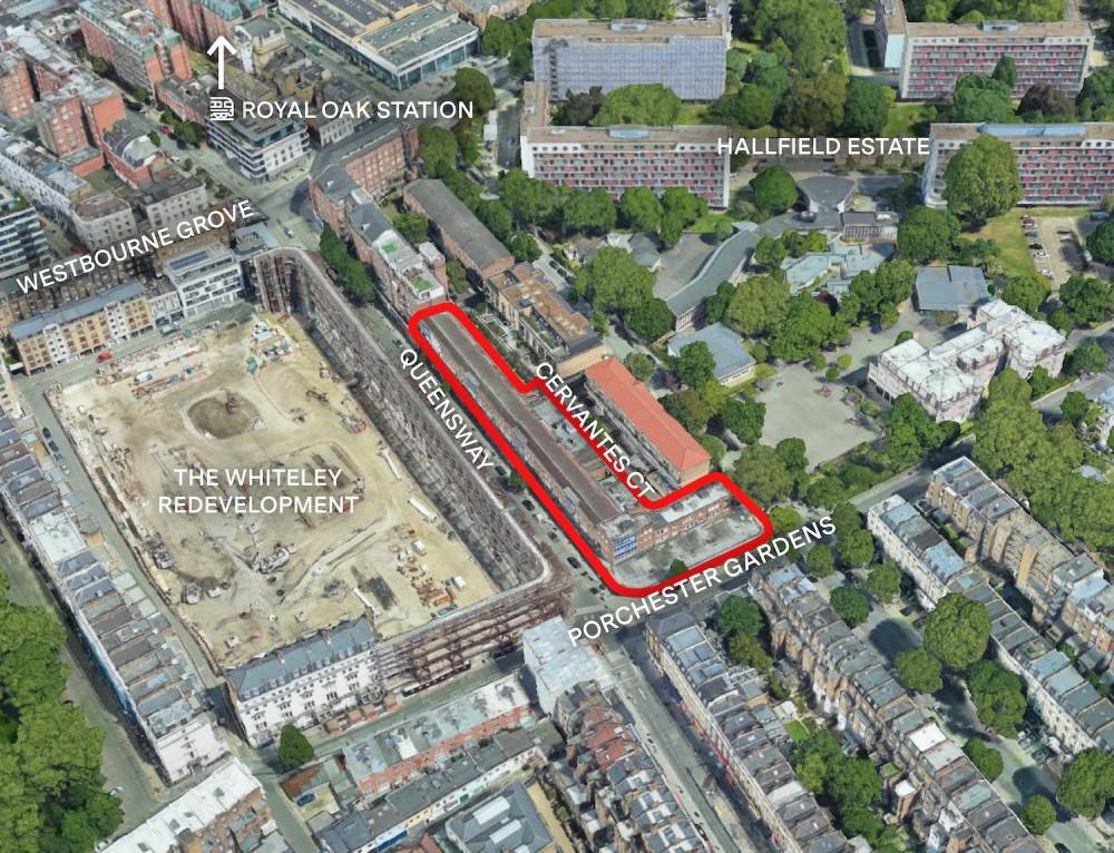Site plan Queensway Parade#