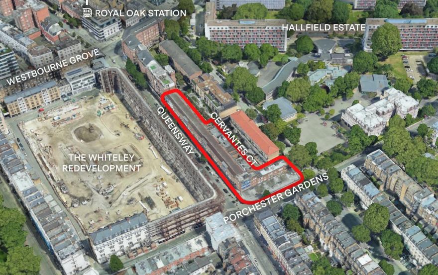 Site plan – Queensway Parade
