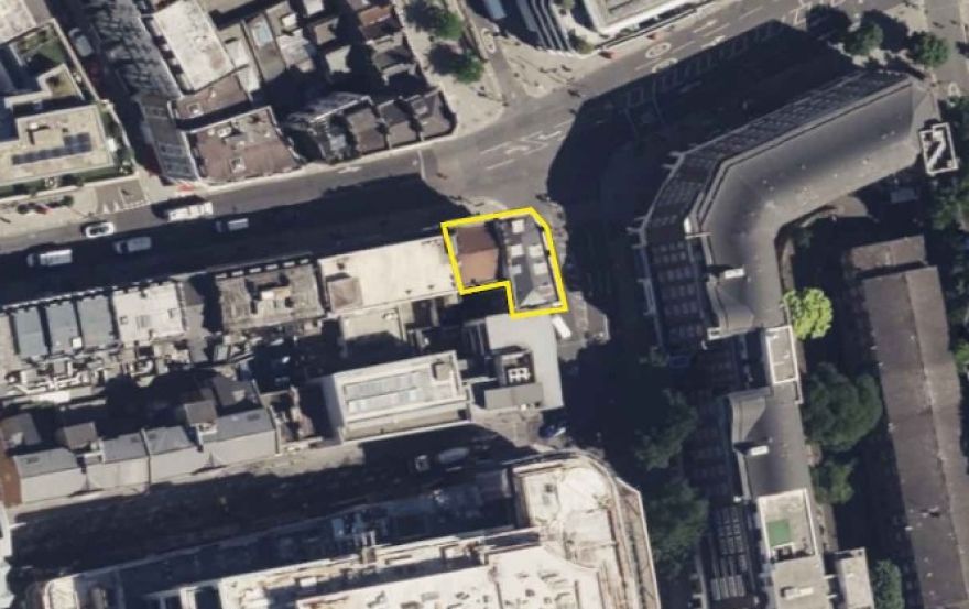 Site plan – 1-3 Westbourne Grove