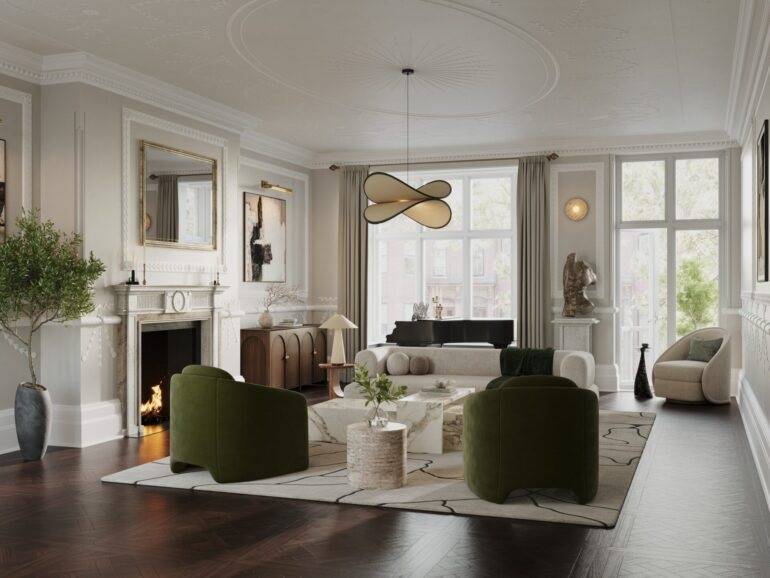 Interior design – 24 Cadogan Square#