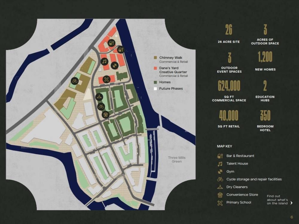 Site plan Sugar House Island#
