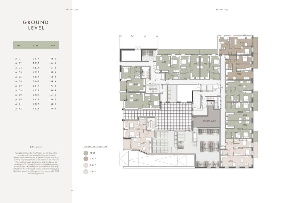 Site plan The Moxon#