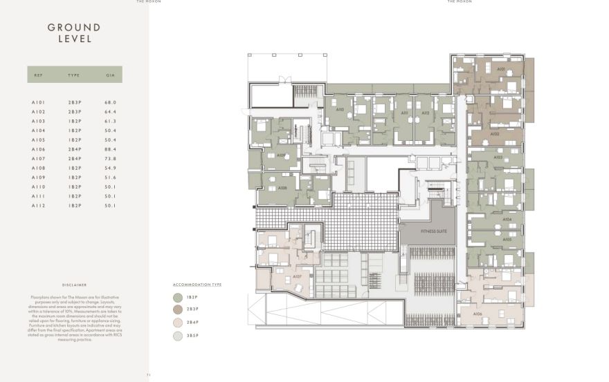 Site plan – The Moxon
