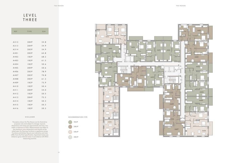 Site plan The Moxon#