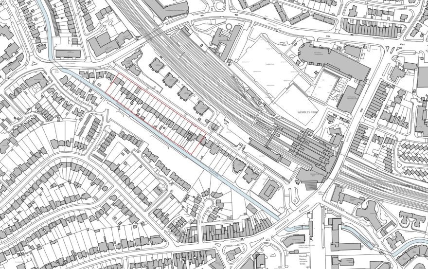 Site plan – 1-22 Brook Avenue