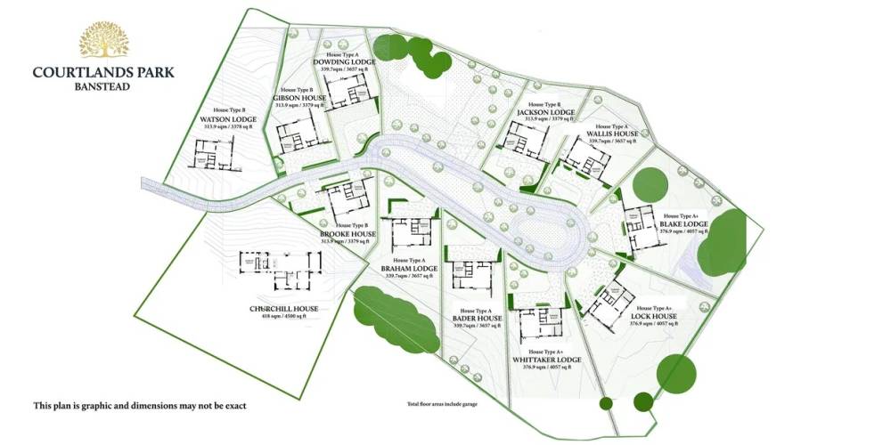 Site plan Courtlands Park#
