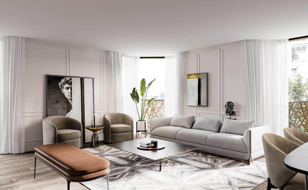 Interior design – W1 Place (The Great Portland)#