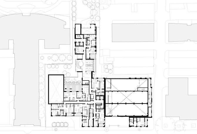 Site plan Auriens St Johns Wood#