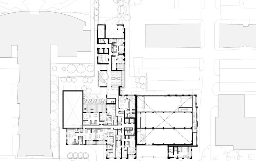 Site plan – Auriens St Johns Wood