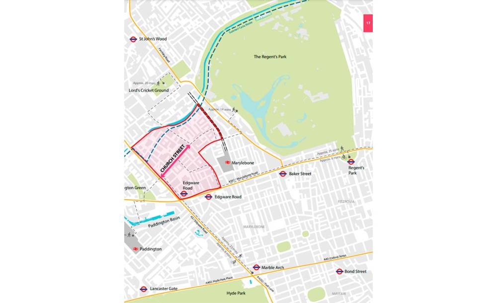 Site plan Site A Church Street#