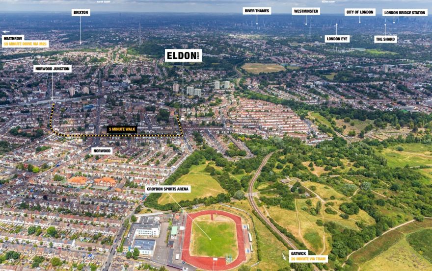 Site plan – Eldon Court