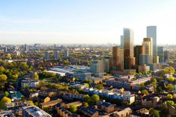 1,600 new homes for old road approved including buildings from five to 44 storeys high