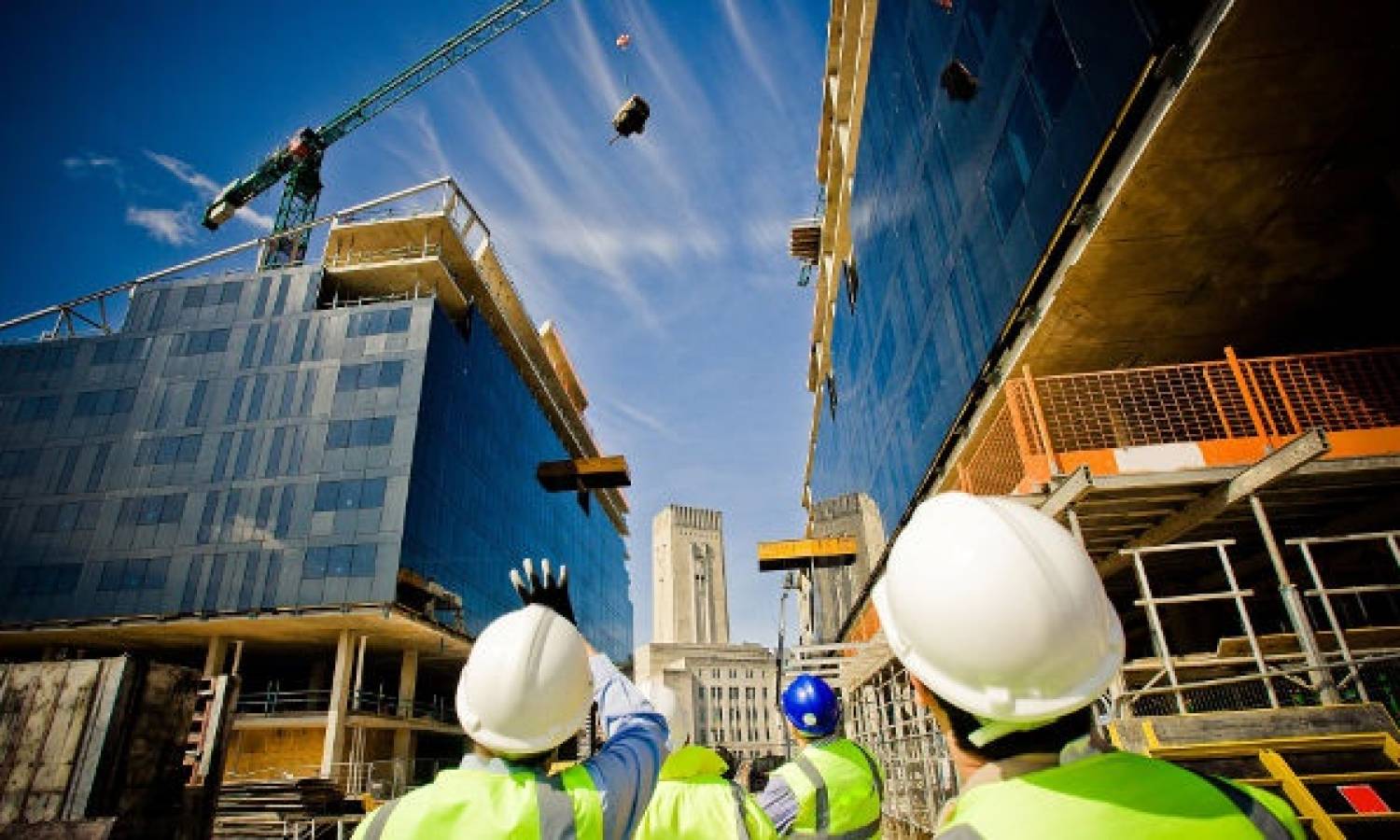 Construction output in the UK increases again