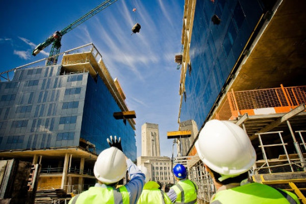 Construction output in the UK increases again