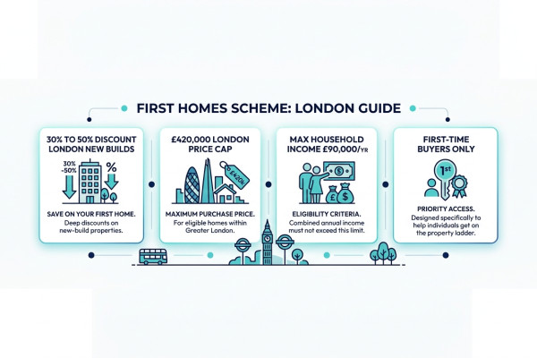 First Homes Scheme in London: How to Buy a New Build with a 30% to 50% Discount