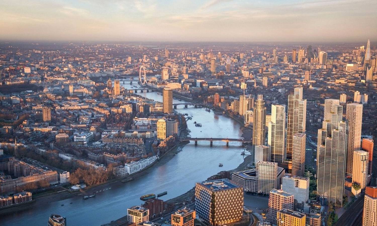 Property prices and rents might soar nearby Nine Elms and Battersea Power Station