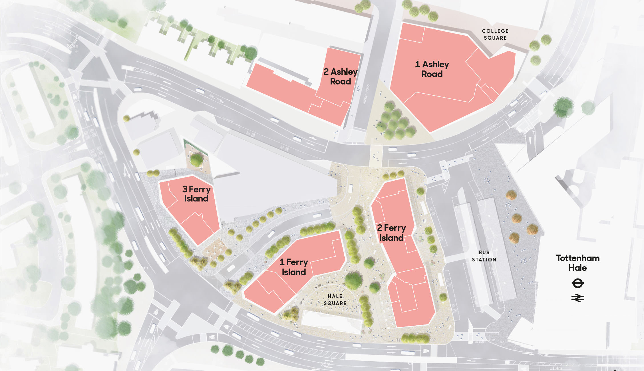 Site plan – Heart of Hale