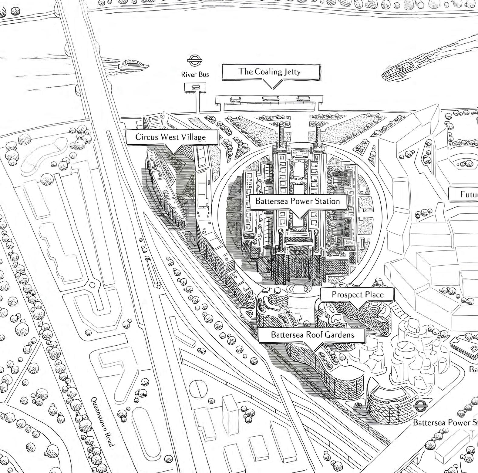 Site plan – Prospect place