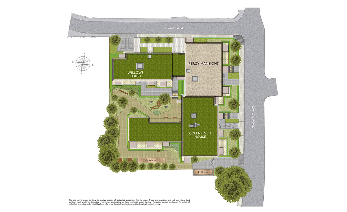 Site plan – Dacres Wood Court