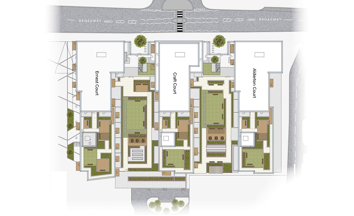 Site plan – Eastside Quarter