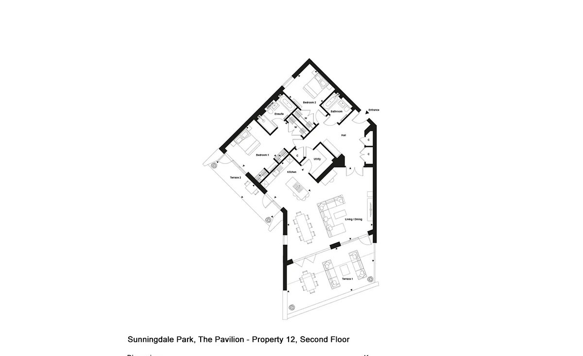 Plans Sunningdale Park (Larch Avenue)
