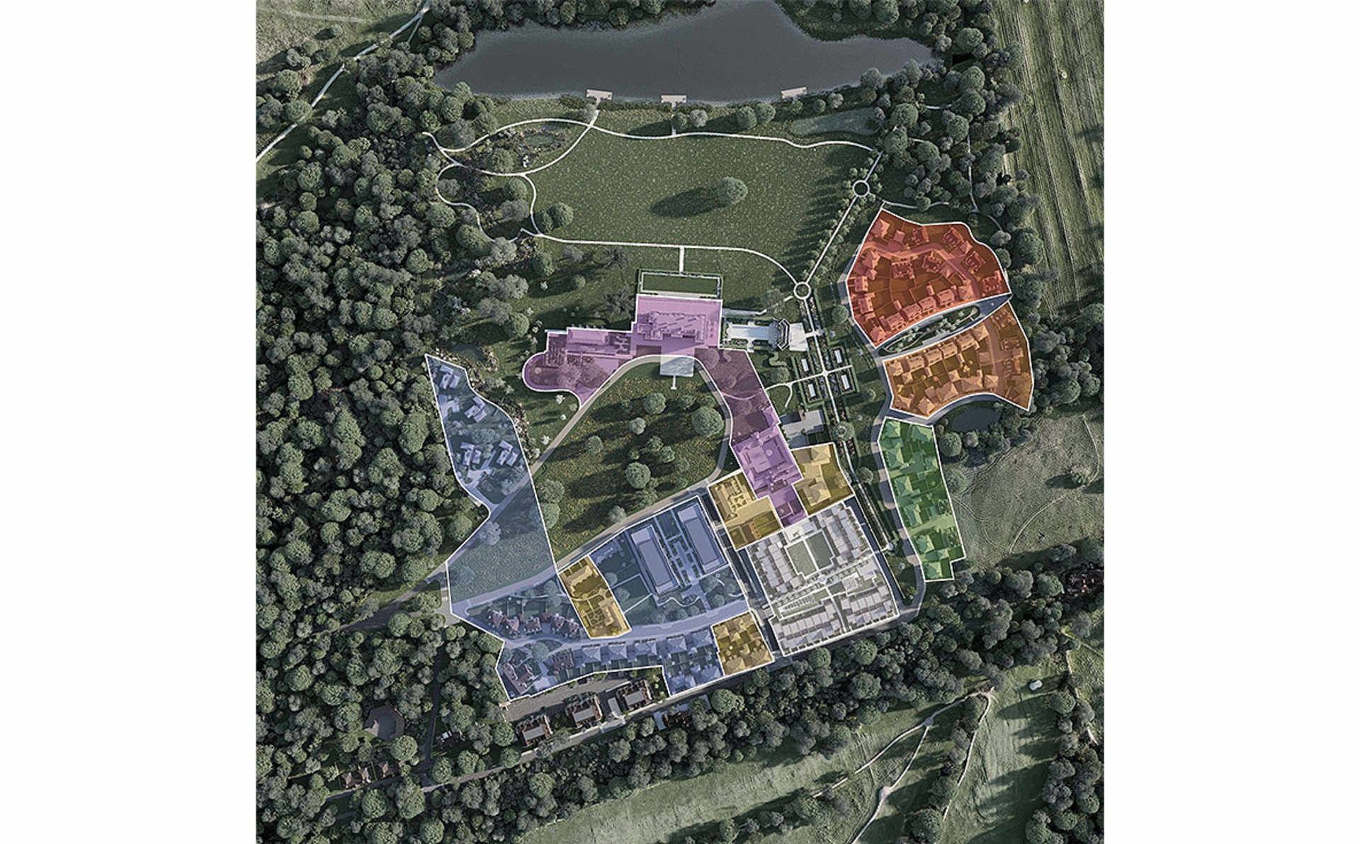 Site plan – Trent Park