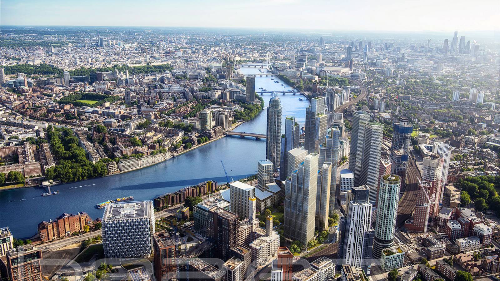 No. 8 One Thames City London C C Land Apartments for sale in Nine Elms, SW8 in new