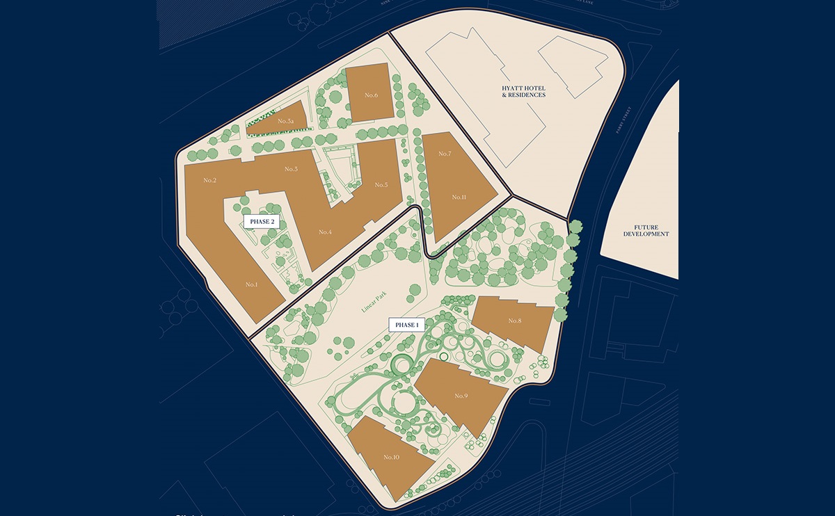 Site plan – Thames City