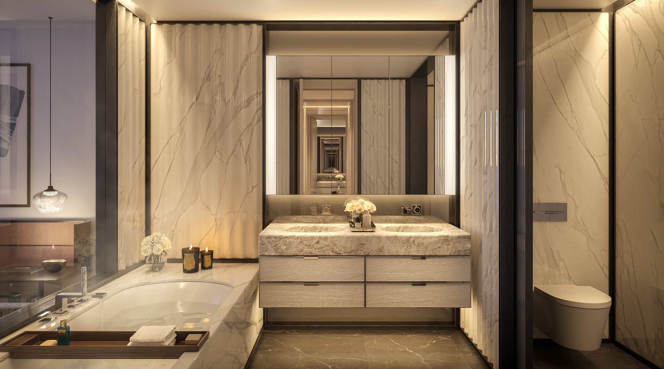 Interior design – The Residences Mandarin Oriental