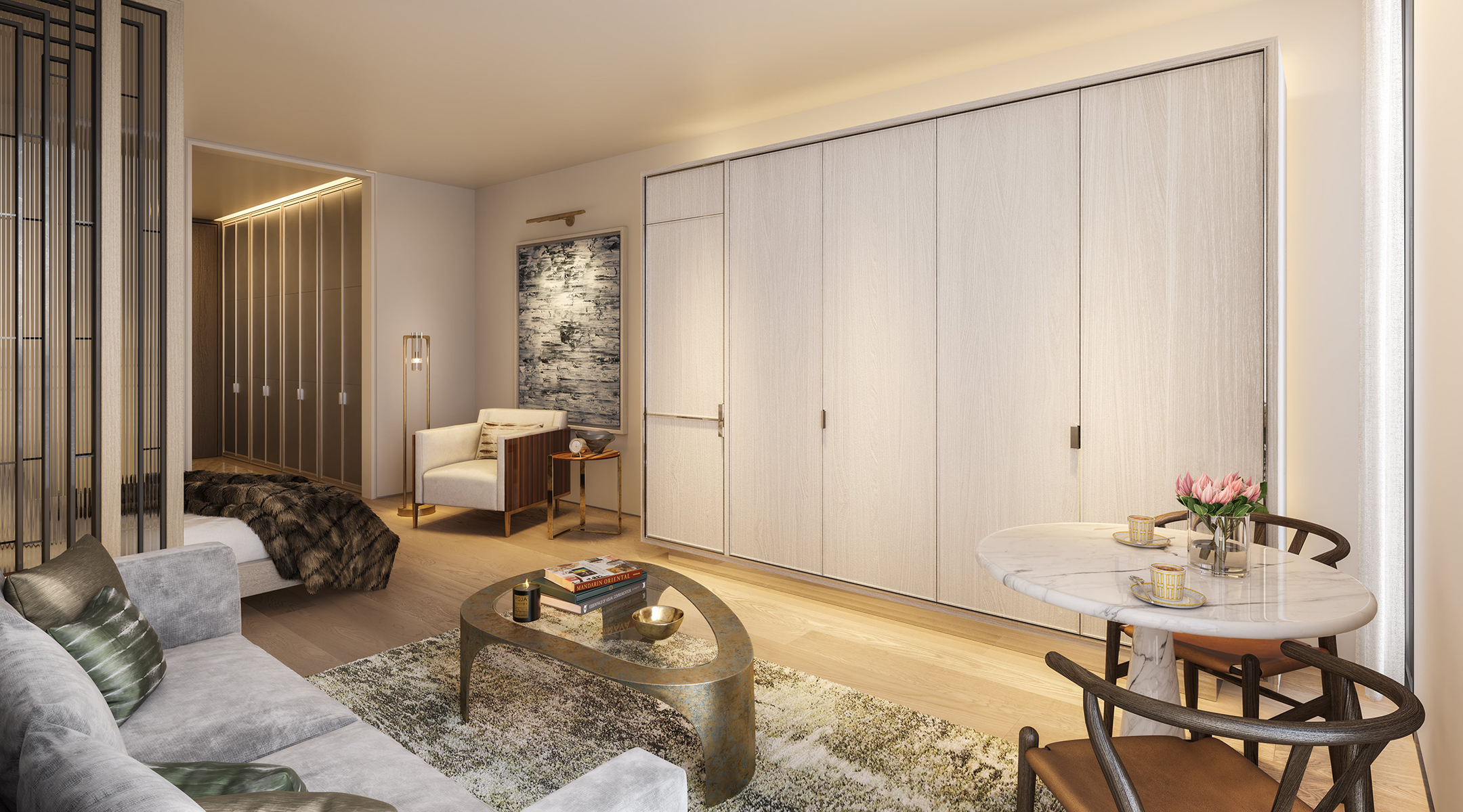Interior design – The Residences Mandarin Oriental