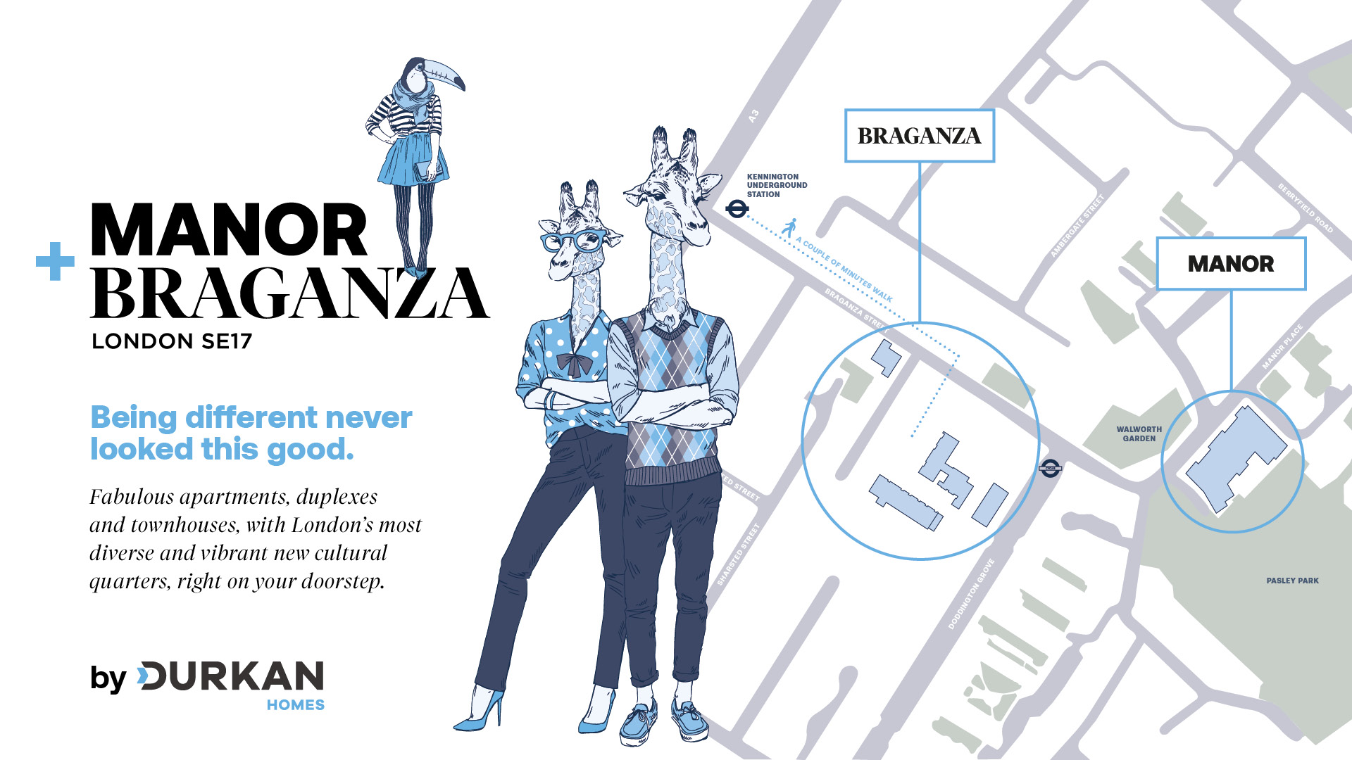 Site plan – Manor & Braganza