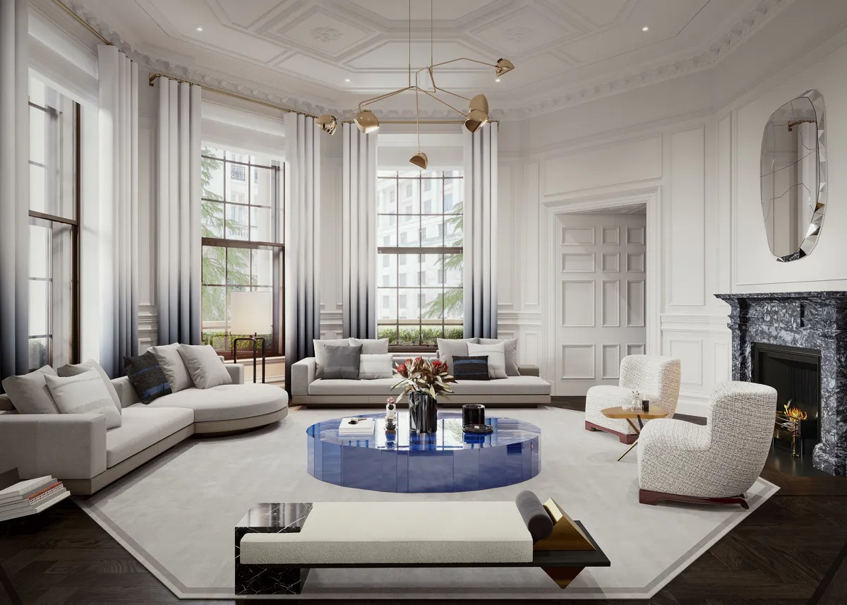 Interior design – The OWO Residences by Raffles